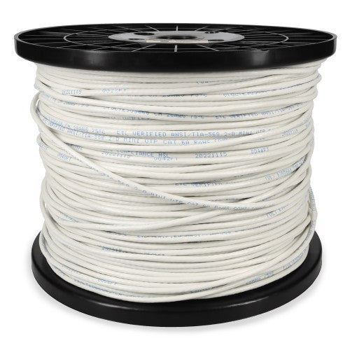 AddOn Networks ADD-CAT6SLBULK1K-WE networking cable White 12000" (304.8 m) Cat6 U/UTP (UTP)