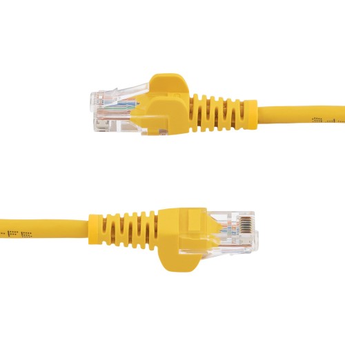 StarTech.com 6 ft Yellow Snagless Category 5e (350 MHz) UTP Patch Cable networking cable 72" (1.83 m)