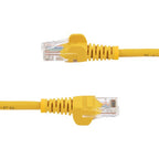 StarTech.com 15 ft Yellow Snagless Category 5e (350 MHz) UTP Patch Cable networking cable 179.9" (4.57 m)