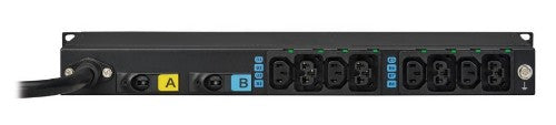 Eaton EHMAL630P power distribution unit (PDU) 16 AC outlet(s) 1U Black