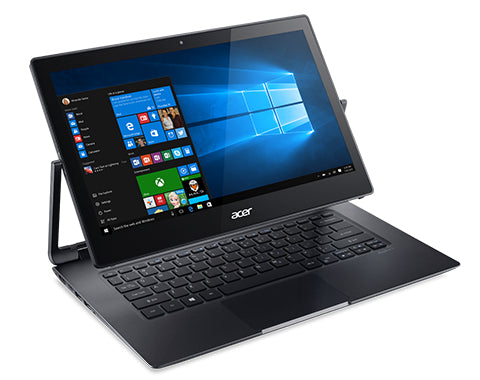 Acer Aspire R 13 R7-372T-50BG Intel® Core™ i5 i5-6200U Hybrid (2-in-1) 13.3" Touchscreen Full HD 8 GB LPDDR3-SDRAM 256 GB SSD Wi-Fi 5 (802.11ac) Windows 10 Pro Black