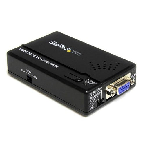 StarTech.com VID2VGATV2 video signal converter Active video converter 1600 x 1200 pixels