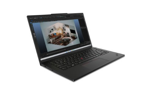 Lenovo ThinkPad P14s Gen 5 (Intel) Intel Core Ultra 7 155H Laptop 14.5" WUXGA 32 GB DDR5-SDRAM 1 TB SSD NVIDIA RTX 500 Ada Wi-Fi 6E (802.11ax) Windows 11 Pro English Black