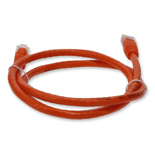 AddOn Networks ADD-1-5FCAT6-OE networking cable Orange 18.1" (0.46 m) Cat6 U/UTP (UTP)