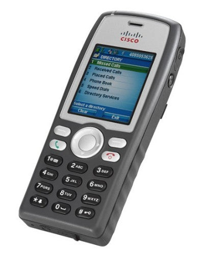 Cisco 7925G IP phone Gray, Silver 6 lines LCD Wi-Fi