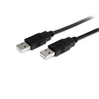 StarTech.com 1.0m USB 2.0 A-A USB cable 78.7" (2 m) USB A 0.48 Gbit/s Black