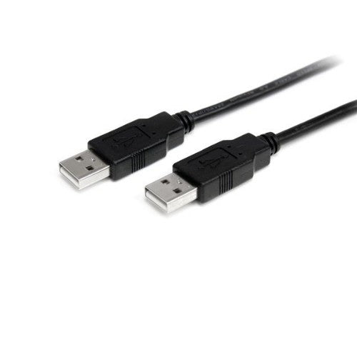 StarTech.com 1.0m USB 2.0 A-A USB cable 78.7" (2 m) USB A 0.48 Gbit/s Black