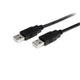 StarTech.com 1.0m USB 2.0 A-A USB cable 78.7" (2 m) USB A 0.48 Gbit/s Black