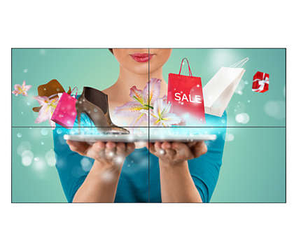 Philips Signage Solutions 49BDL2105X/00 signage display 48.5" IPS 500 cd/m² Full HD Black 24/7