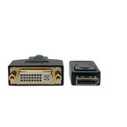 Tripp Lite P134-001-GC video cable adapter 12.2" (0.31 m) DisplayPort DVI-I Black