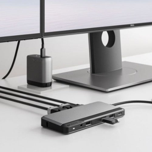 ALOGIC U1CAD-SGR notebook dock/port replicator Wired USB 3.2 Gen 1 (3.1 Gen 1) Type-C Gray