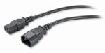APC C13/C14 2.5m Black 98.4" (2.5 m) C14 coupler C13 coupler
