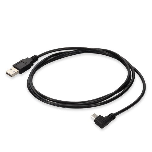 AddOn Networks USB2MICROUSBRT6 USB cable USB 2.0 72" (1.83 m) USB A Micro-USB B Black