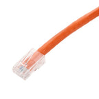 AddOn Networks ADD-0-5FCAT6ANB-OE networking cable Orange 5.91" (0.15 m) Cat6a U/UTP (UTP)