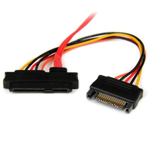StarTech.com SAS808782P50 Serial Attached SCSI (SAS) cable 19.7" (0.5 m) Black, Red