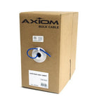 Axiom Cat6, 1000ft networking cable White 12000" (304.8 m) U/UTP (UTP)