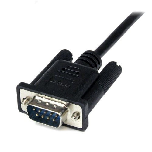 StarTech.com SCNM9FM2MBK serial cable Black 78.7" (2 m) DB-9