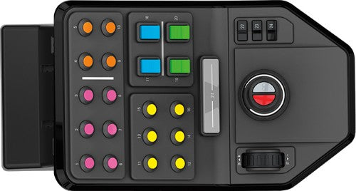 Logitech G G Saitek Farm Sim Vehicle Side Panel Black, Mint color USB 2.0 Special Analogue PC