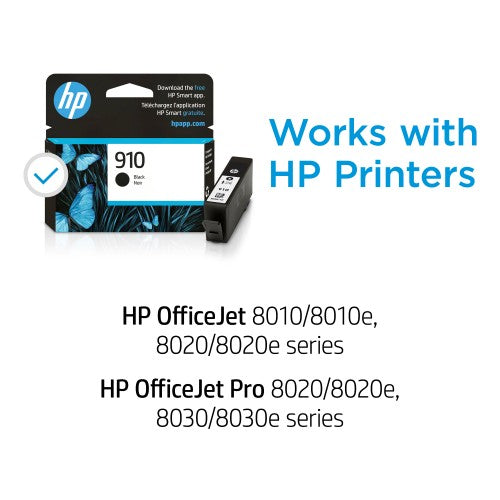 HP 910 Black Original Ink Cartridge