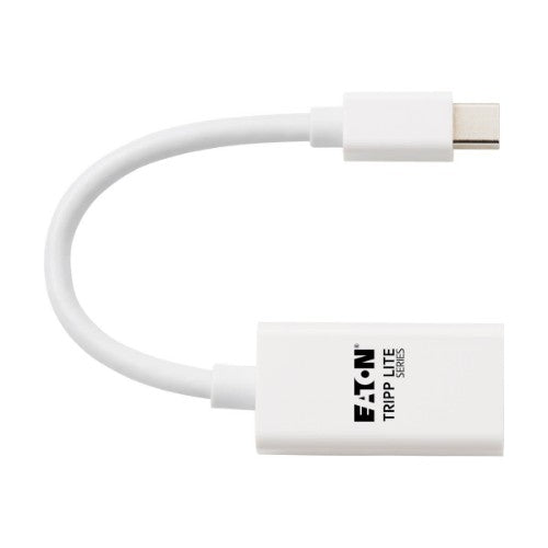 Tripp Lite P137-06N-HDR-W video cable adapter 3.94" (0.1 m) Mini DisplayPort HDMI Type A (Standard) White
