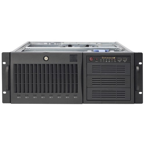 Supermicro SuperChassis 743AC-1200B-SQ Full Tower Black 1200 W