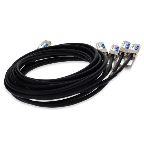 AddOn Networks DAC-Q56DD-4Q56-SFF-100G-3M-AO InfiniBand/fibre optic cable 118.1" (3 m) QSFP-DD 4x QSFP56 Black