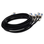 AddOn Networks DAC-Q56DD-4Q56-SFF-100G-3M-AO InfiniBand/fibre optic cable 118.1" (3 m) QSFP-DD 4x QSFP56 Black
