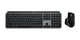 Logitech MX Keys S Combo for Mac keyboard Mouse included Home/Office RF Wireless + Bluetooth QWERTY US English Gray