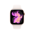Apple Watch Series 11 OLED 42 mm Digital 374 x 446 pixels Touchscreen 5G Rose Gold Wi-Fi GPS (satellite)