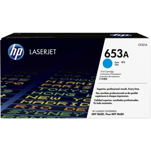 CF321A (653A) Toner cyan, 16.5K pages