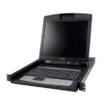 APC AP5717 rack console 17" Black 1U
