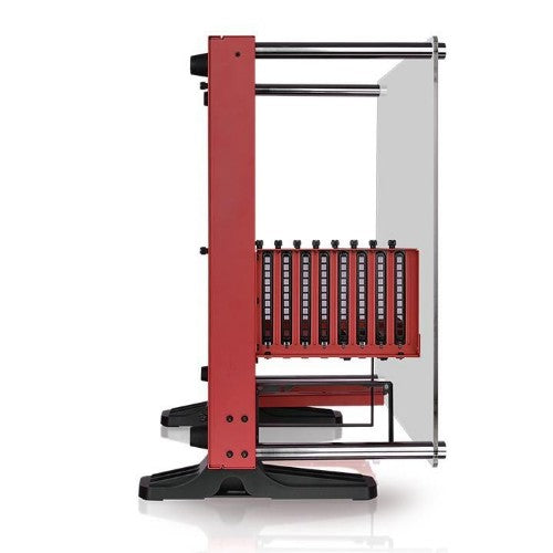 Thermaltake Core P3 TG Midi Tower Black, Red, Transparent