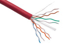 Axiom Cat5e, 1000ft networking cable Red 12000" (304.8 m) U/UTP (UTP)