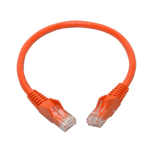 Tripp Lite N201-001-OR networking cable Orange 11.8" (0.3 m) Cat6 U/UTP (UTP)