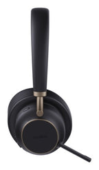 Yealink BH76 Plus Teams USB-C/A Headset Wireless Head-band Calls/Music USB Type-C / USB Type-A Bluetooth Black