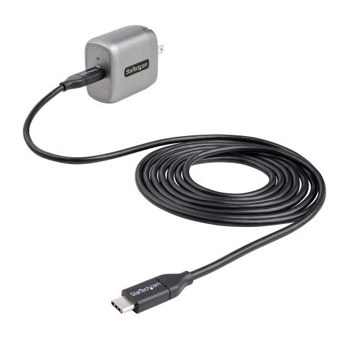 StarTech.com WCH1C30 mobile device charger Laptop, Smartphone, Tablet Black, Gray AC Fast charging Indoor