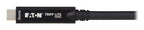 Eaton U420F-10M Thunderbolt cable 393.7" (10 m) 10 Gbit/s Black