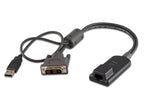 Vertiv Avocent MPUIQ-VMCDV KVM cable Black 14" (0.356 m)
