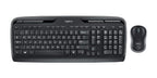 Logitech 920-002836 keyboard Mouse included Office RF Wireless English Black