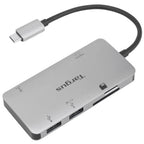 Targus ACA953USZ notebook dock/port replicator USB 3.2 Gen 2 (3.1 Gen 2) Type-C Gray