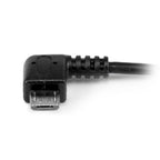 StarTech.com UUSBOTGRA USB cable USB 2.0 5" (0.127 m) Micro-USB B USB A 0.48 Gbit/s Black