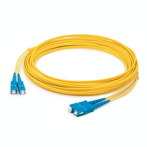 AddOn Networks ADD-LC-LC-95M9SMF InfiniBand/fibre optic cable 3740.2" (95 m) OFNR Yellow
