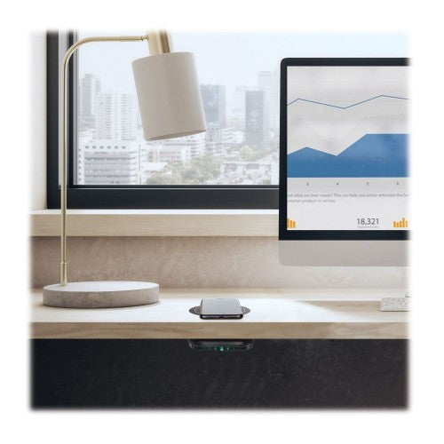 Eaton U280-Q01FL-UD mobile device charger Smartphone Black AC Wireless charging Indoor
