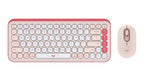 Logitech 920-013105 keyboard Mouse included Universal Bluetooth QWERTY English Rose
