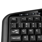 Adesso AKB-150SB-TAA keyboard Medical USB QWERTY US English Black