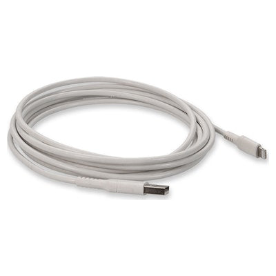 AddOn Networks USB2LGT2MW lightning cable 78.7" (2 m) White