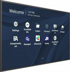 Viewsonic CDE9830 signage display 98" Wi-Fi 500 cd/m² 4K Ultra HD Black Built-in processor Android 11