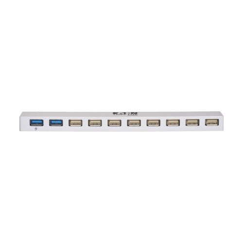 Tripp Lite U360-010C-2X3 interface hub USB 3.2 Gen 1 (3.1 Gen 1) Micro-B 5000 Mbit/s White