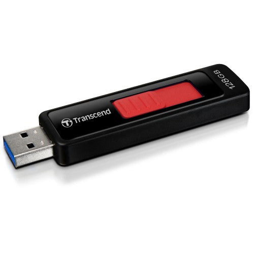 Transcend JetFlash elite JetFlash 760, 128GB USB flash drive USB Type-A 3.2 Gen 1 (3.1 Gen 1) Black, Red