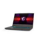 MSI Thin 15 B13VE 3047US Intel® Core™ i7 i7-13620H Laptop 15.6" Full HD 16 GB DDR4-SDRAM 1 TB SSD NVIDIA GeForce RTX 4050 Wi-Fi 6E (802.11ax) Windows 11 Home Black